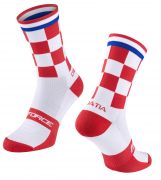 ponožky FORCE LONG PRO CHORVATSKO L-XL/42-46