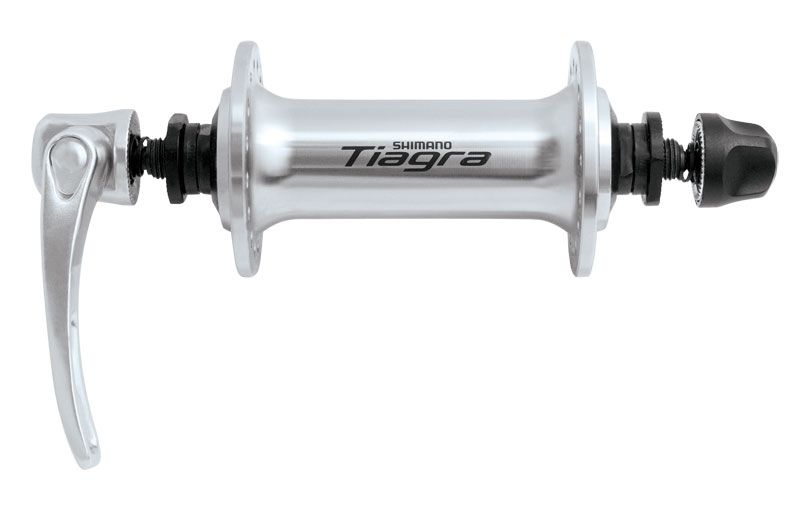 náboj přední HBRS400 stříbrný 32 děr SHIMANO