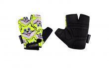 rukavice FORCE WOLFIE KID, fluo S