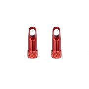 čepičky galuskového ventilku s klíčem,hliník,červn