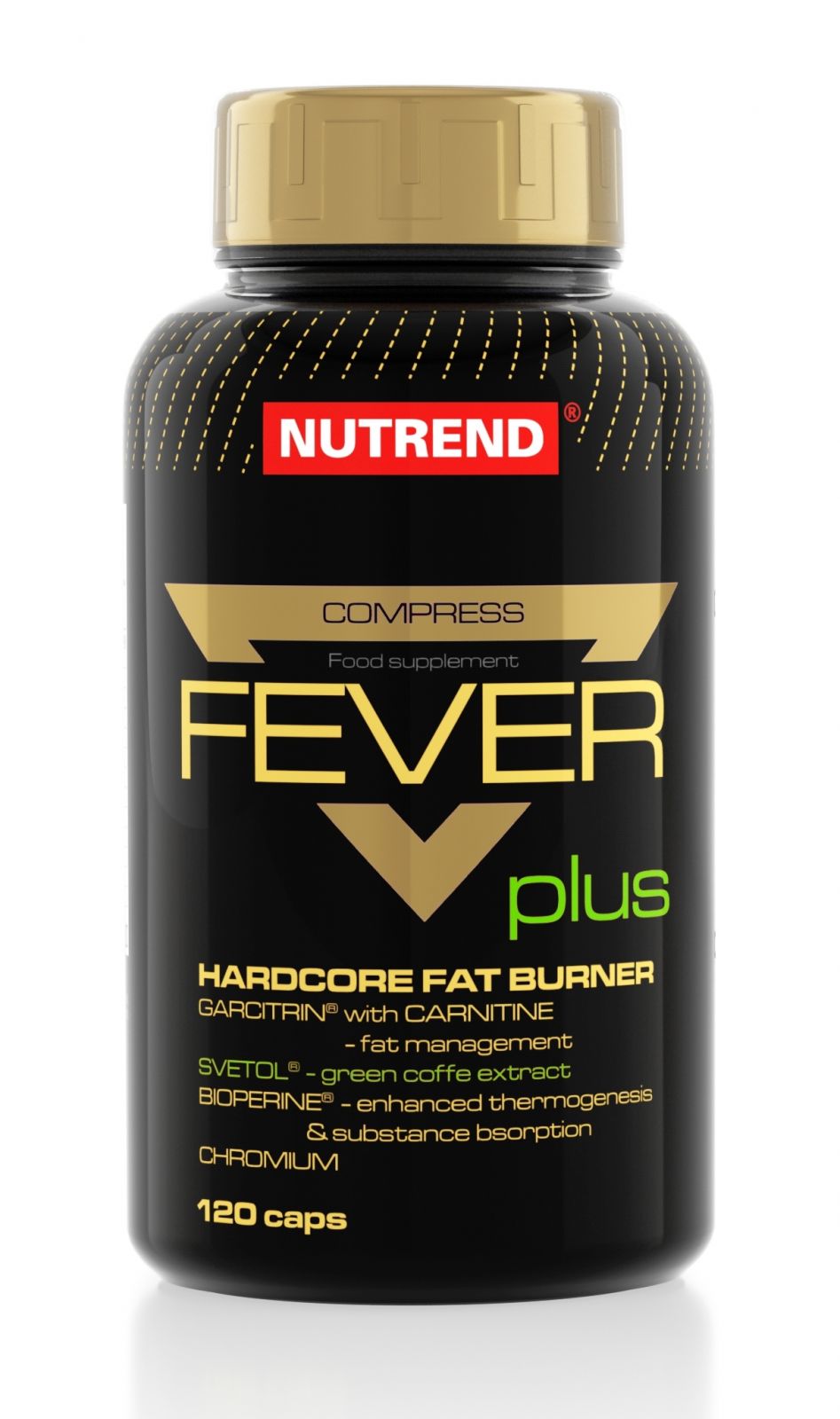 COMPRESS FEVER PLUS, 120 kapslí, bez příchuti NUTREND