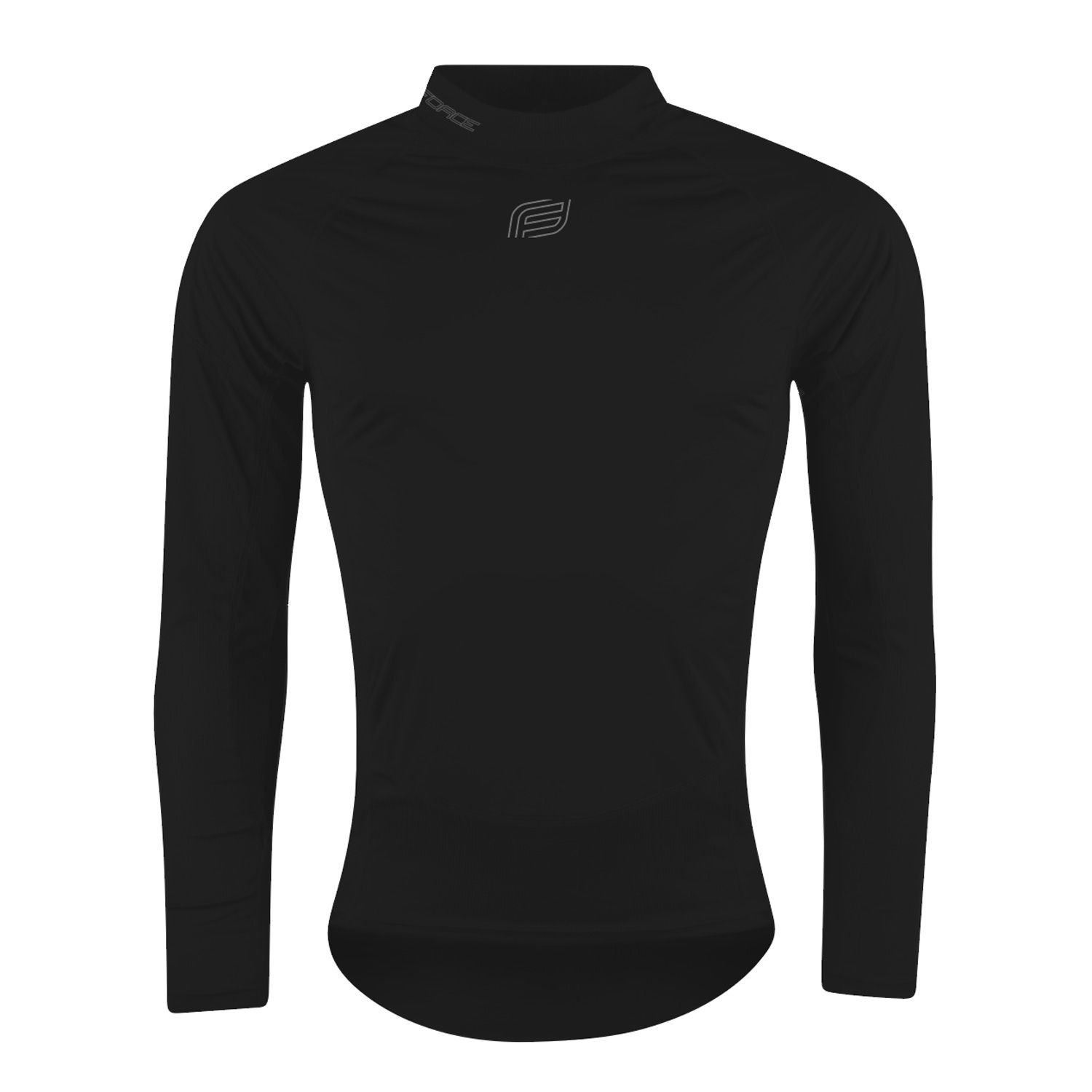 triko funkční neprofuk F GUARD dl. rukáv, črn S FORCE