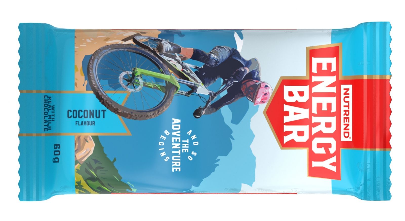 tyčinka ENERGY BAR, 60g, kokos NUTREND