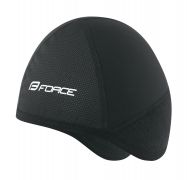 čepice pod přilbu FORCE zimní, černá