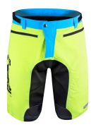 kraťasy F MTB-11 s odnímatelnou vložkou, fluo FORCE