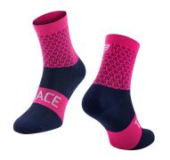 ponožky FORCE TRACE, růžovo-modré