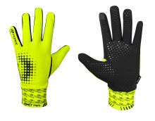 rukavice FORCE EXTRA, jaro-podzim, fluo