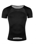 triko funkční F SUMMER krátký rukáv, černé FORCE