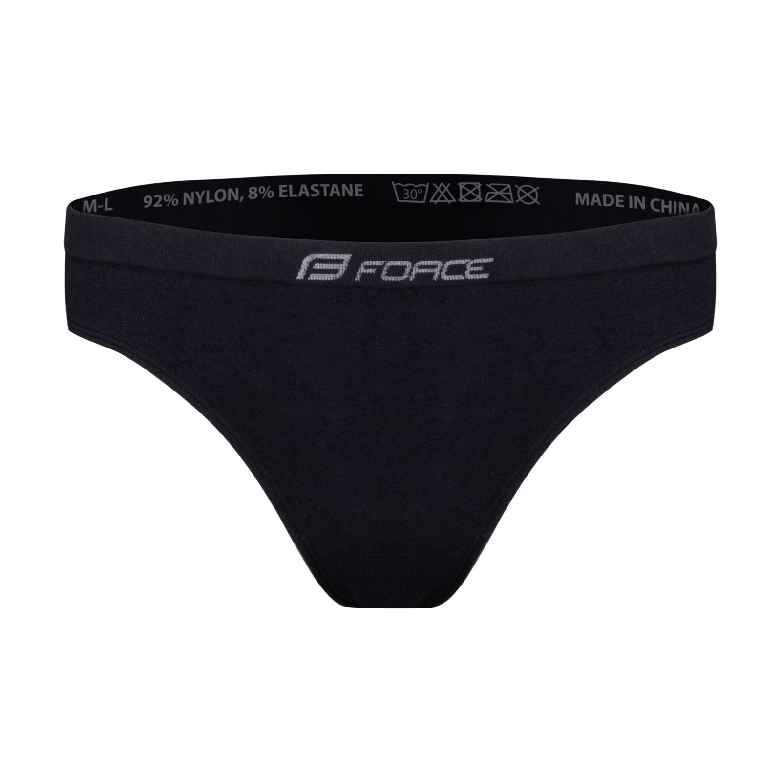 dámské spodní prádlo-bikiny 3 pack, černé FORCE