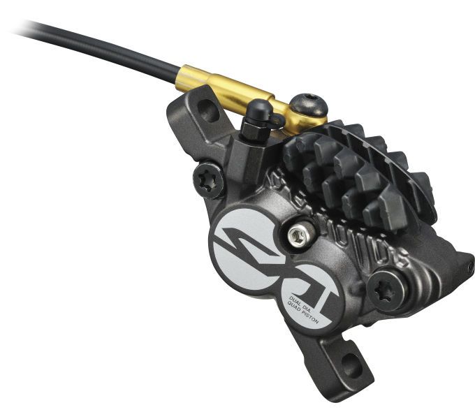 Shimano kotoučová brzda SAINT M820 - třmen, kovové s chladičem