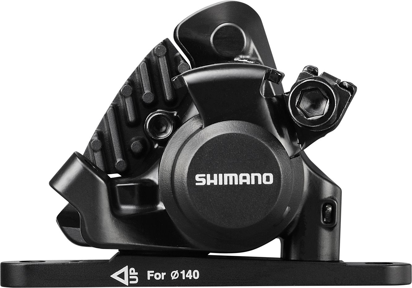 SHIMANO brzda Sil-ostatní BR-RS305 kotouč přední mech třmen polymer + chladič bez adapt černá