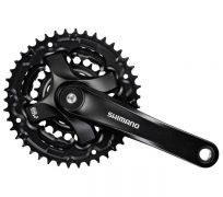 SHIMANO kliky TOURNEY FC-TY501 4hran 3x6/7/8 175 mm 42x34x24z bez krytu černé
