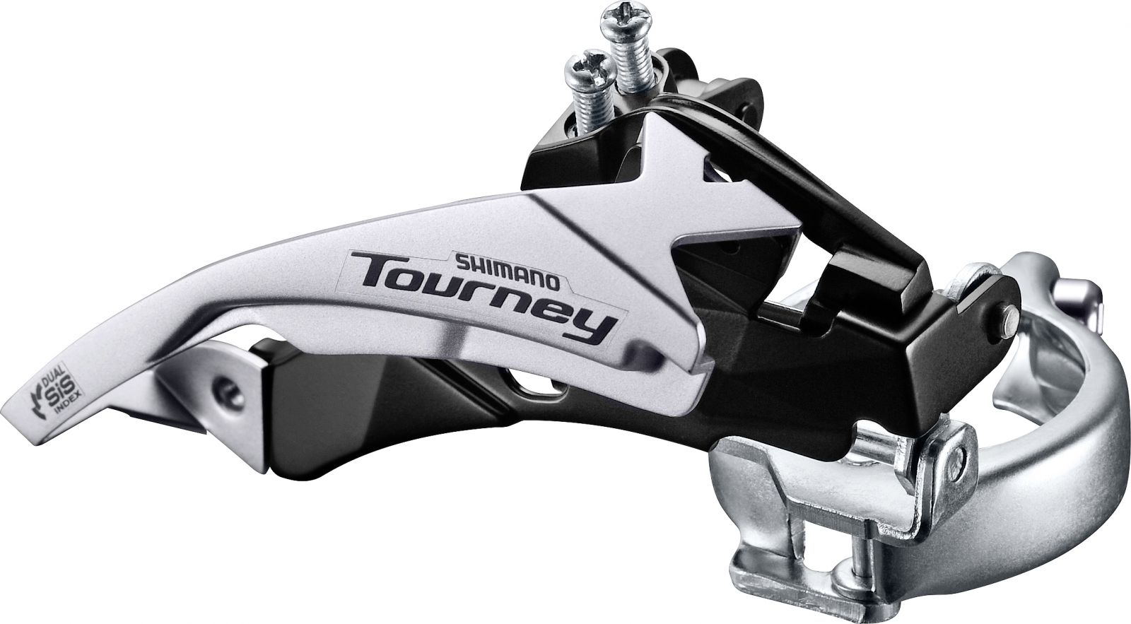 SHIMANO přesmykač TOURNEY FD-TY500 MTB pro 3x7/6 obj. 34,9/31,8 + 28,6 Top-swing dual pull 42 z