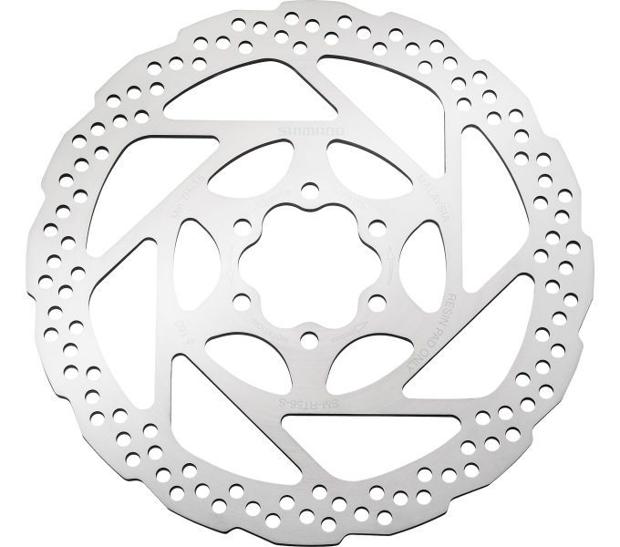SHIMANO brzdový kotuč DEORE SM-RT56 6 šroubů 180 mm bal