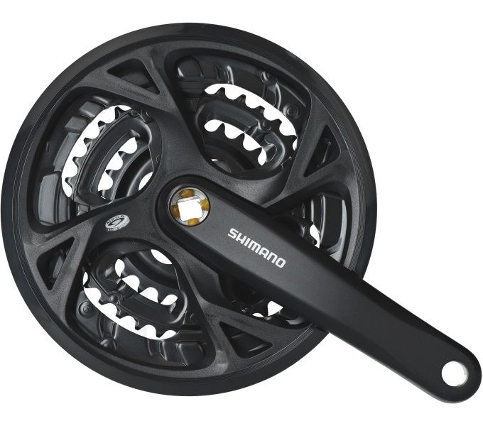 SHIMANO kliky ACERA FC-M371 4hran 3x9 170 mm 48x36x26z s krytem černé