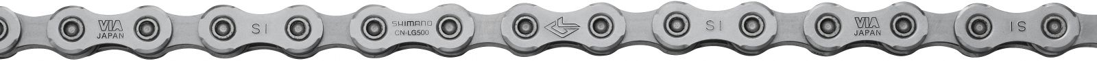 SHIMANO řetěz LINKGLIDE CN-LG500 9/10/11rychl 126 čl. s rychlospojkou,4550170899646