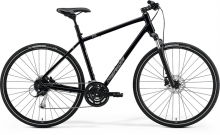 MERIDA CROSSWAY 100 Glossy Black(Matt Silver) XL(59)