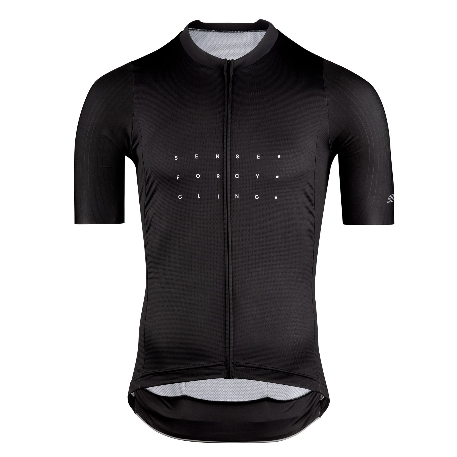 dres FORCE SENSE krátký rukáv, černý XL