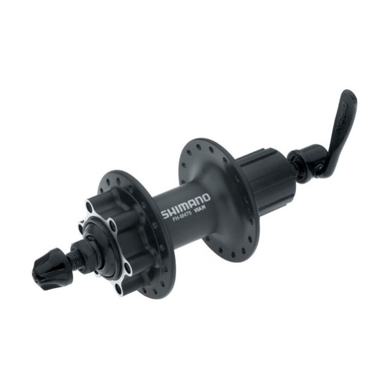 SHIMANO náboj zadní DEORE FHM475 pro kotouč (6 šroub) 8/9/10/11 rych32 děr,černá,doprava od 79,-kč