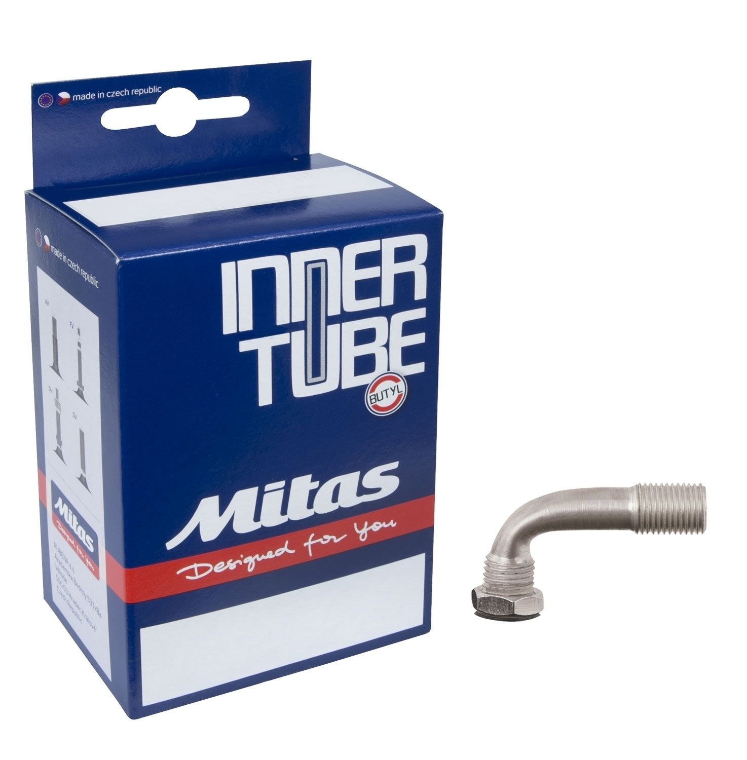 duše MITAS 12 1/2 x 1,75-2,45, auto vent. SV9045 RUBENA