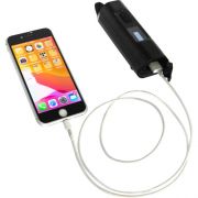 Výkonné robustní hliníkové světlo PROFIL s USB dobíjením a s funkcí „power banky”, se třemi LED diodami o celkové svítivosti 1600 lm. Výkonné robustní hliníkové světlo PROFIL s USB dobíjením a s funkcí „power banky”, se třemi LED diodami o celkové svítivosti 1600 lm.