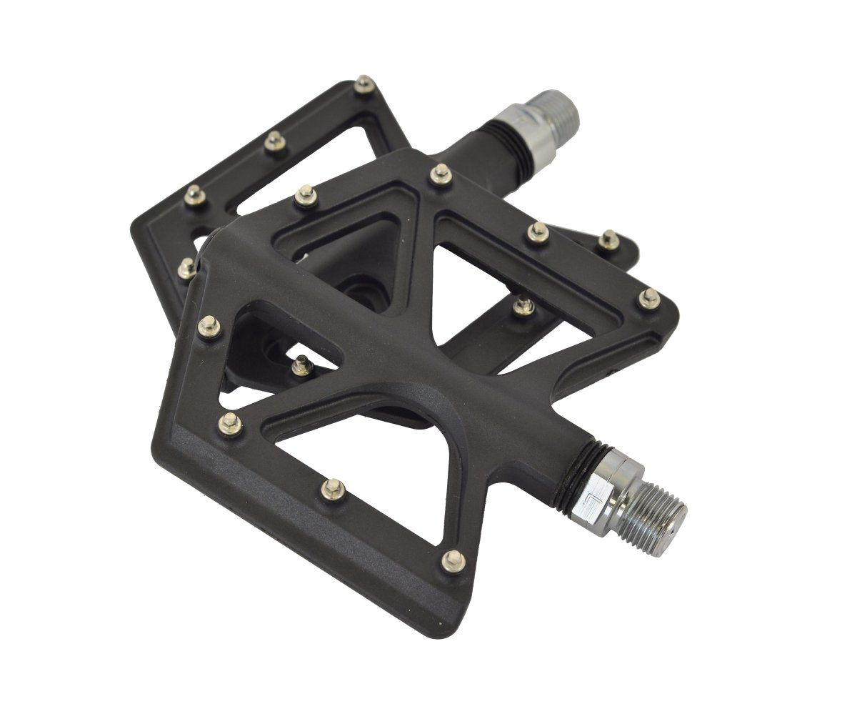 Pedály BMX PRO-T Plus 213 carbon ložiskový s vyměnitelnými hroty,černý,4524667692607