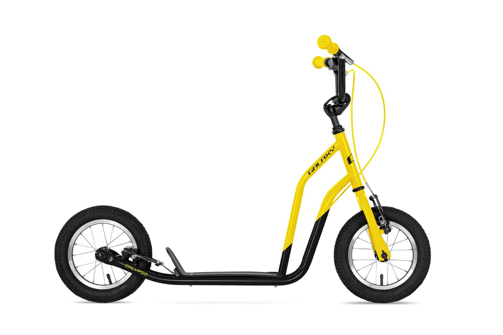 KOLOBĚŽKA GALAXY CALYPSO 12" - ŽLUTO/ČERNÁ