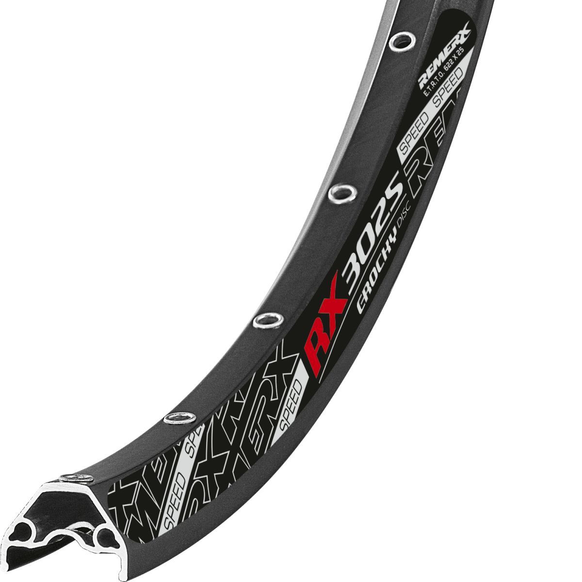 ráfek 29 REMERX E-Rocky 622x25 černý 32děr DISC FV