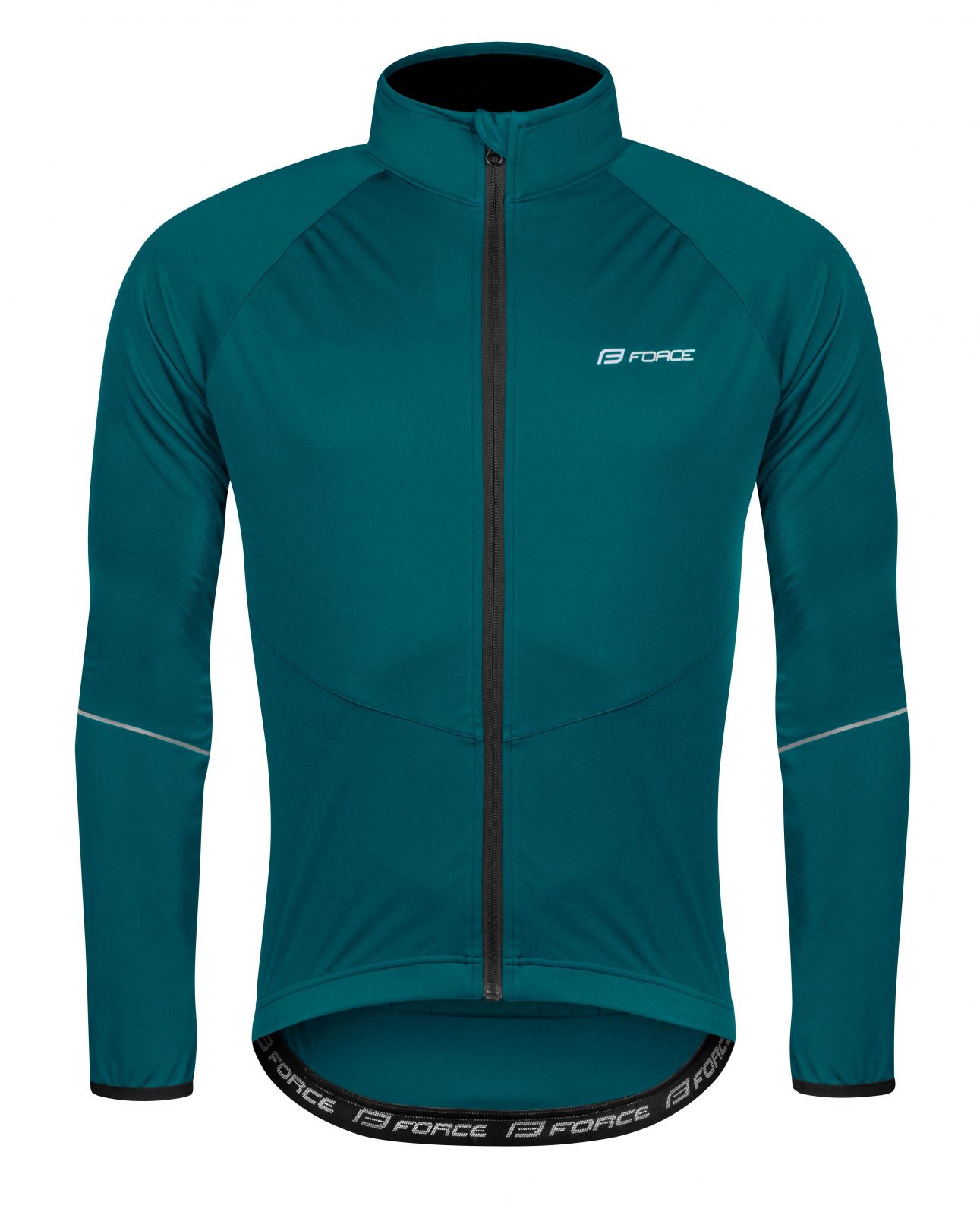 bunda FORCE ARROW softshell, petrolejová 3XL