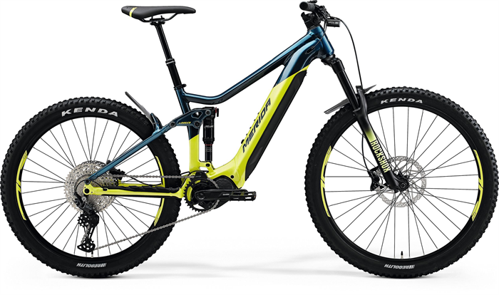 MERIDA eONE-SIXTY 575 Teal-Blue/Lime L(45)