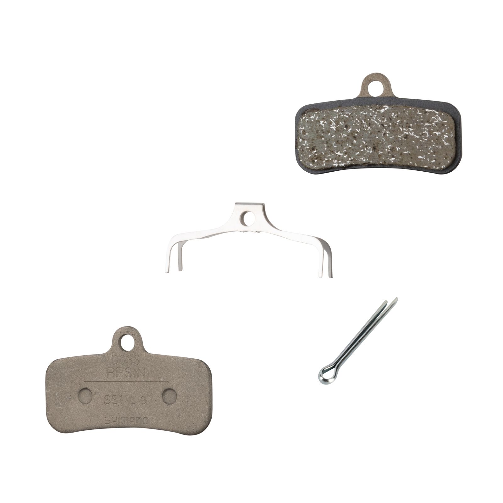 destičky brzdové SH D03S polymerové, s pružinou SHIMANO