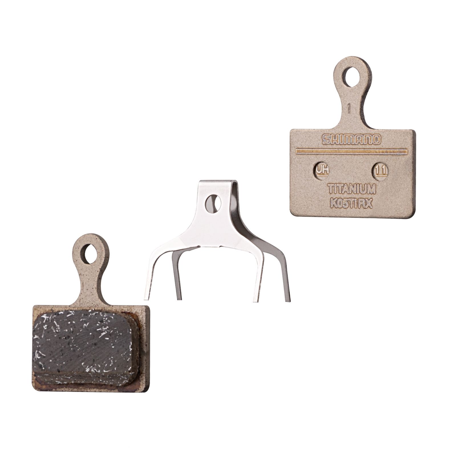 destičky brzdové SH K05TI polymerové, s pružinou SHIMANO