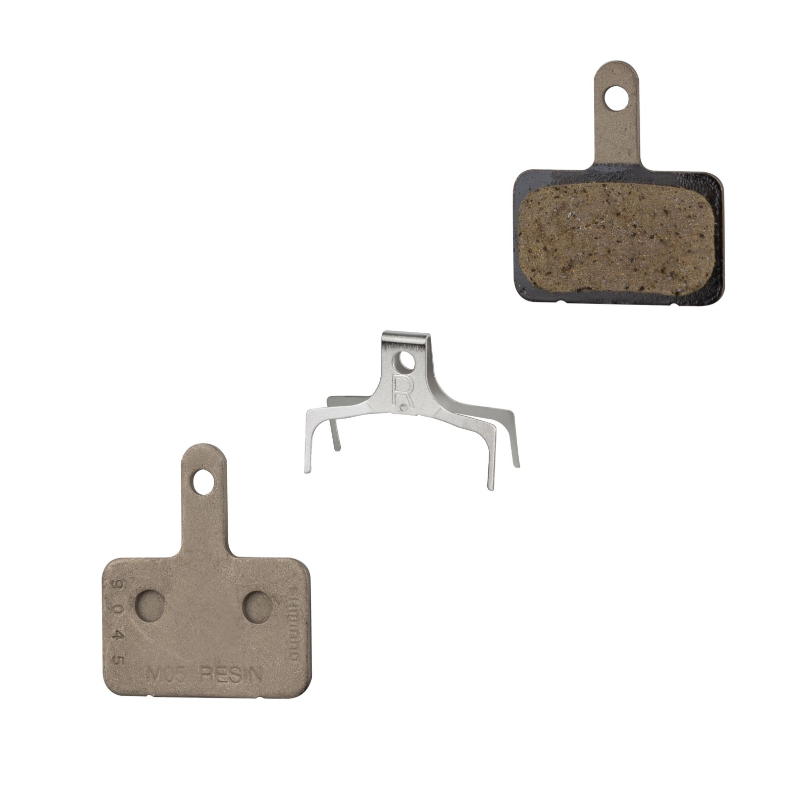 destičky brzdové SH M05 polymerové, s pružinou SHIMANO