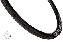 ráfek GRAVEL 29" plášťový KARBON 40mm, 24děr