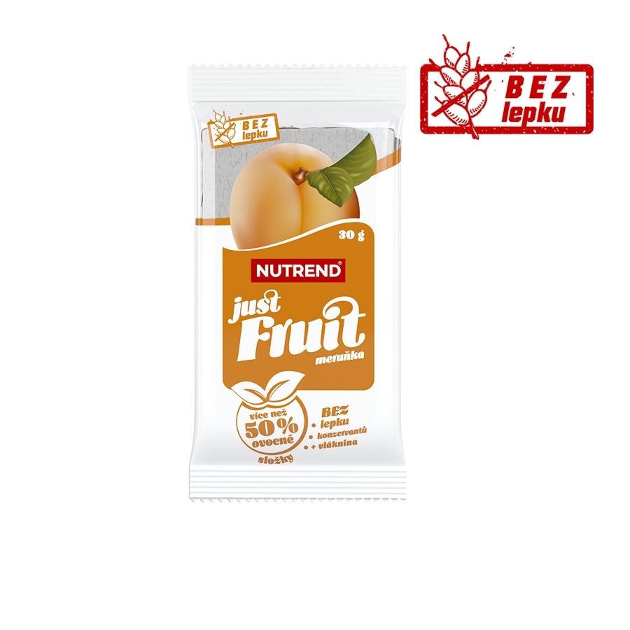 tyčinka JUST FRUIT, 30g meruňka NUTREND