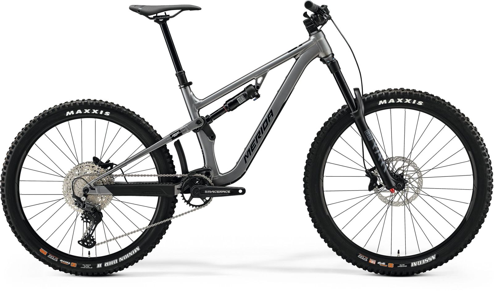 MERIDA ONE-SIXTY 500 Gunmetal Grey(Silver/Black) XLONG