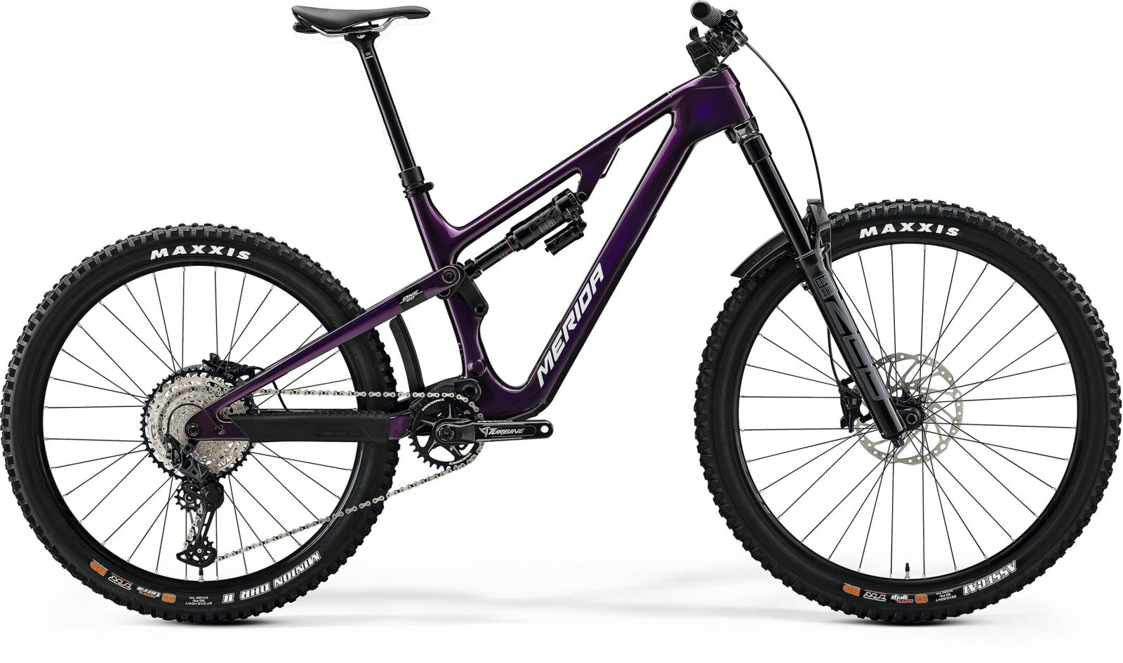 MERIDA ONE-SIXTY 6000 Dark Purple(Silver/Black) LONG
