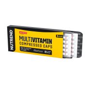 MULTIVITAMIN COMPRESSED CAPS, obsahuje 60 kapslí NUTREND
