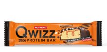 tyčinka QWIZZ 35% PROTEIN BAR, 60 g, arašíd. máslo NUTREND