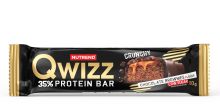tyčinka QWIZZ 35% PROTEIN BAR, 60 g, čok. brownies NUTREND