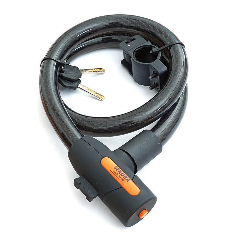 ZAMEK MOTO,CYKLO SEKURA 22MMx100CM KLIC