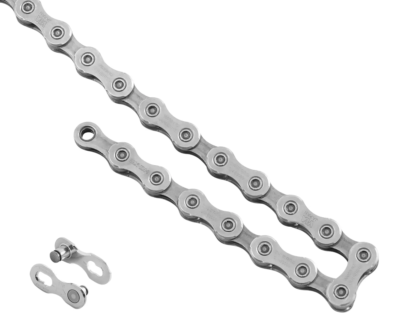 řetěz SH CNE8000 E-BIKE balený+spojka, 116 článků 11k,4524667350446 SHIMANO