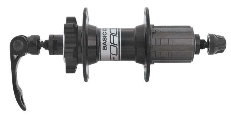 náboj zadní FORCE BASIC 6d kotouč 32d, černý