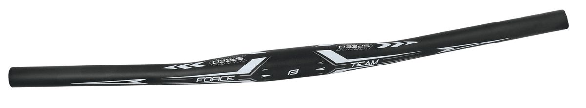 řídítka FORCE SPEED rovné 31,8/ 640 Al,černé mat