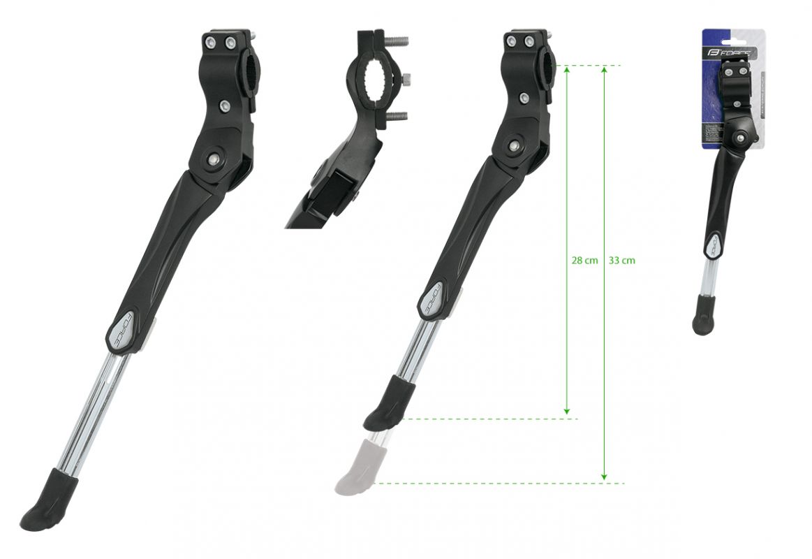 stojan FORCE E-BIKE 26-28" Al zadní, černý