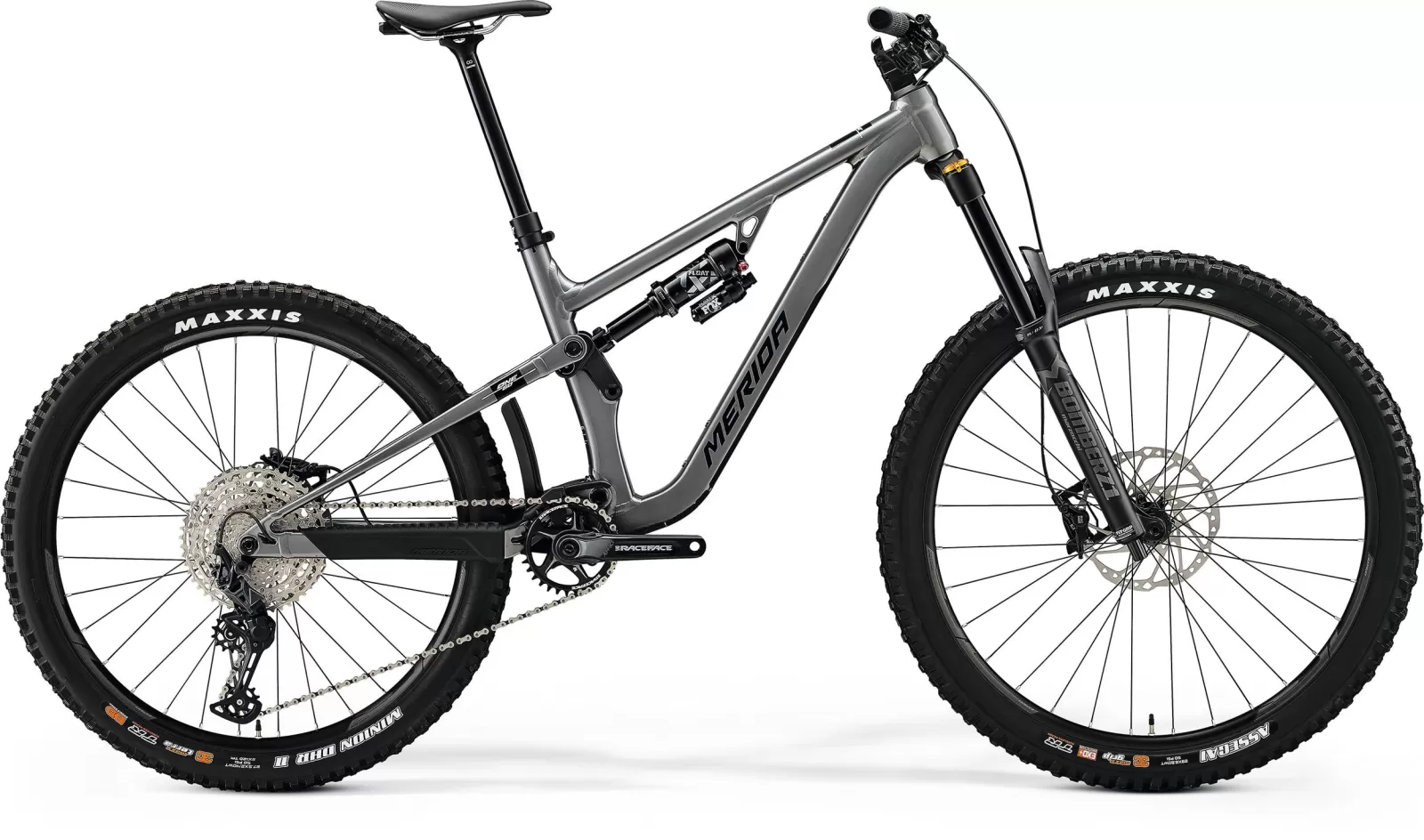 MERIDA ONE-SIXTY 700 Gunmetal Grey(Silver/Black) XLONG