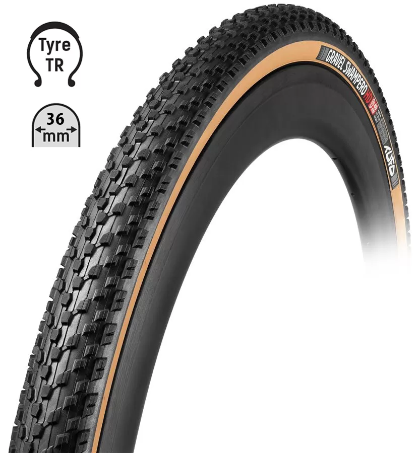 plášť TUFO Gravel SWAMPERO HD 700x36C,bezd.črn/béž