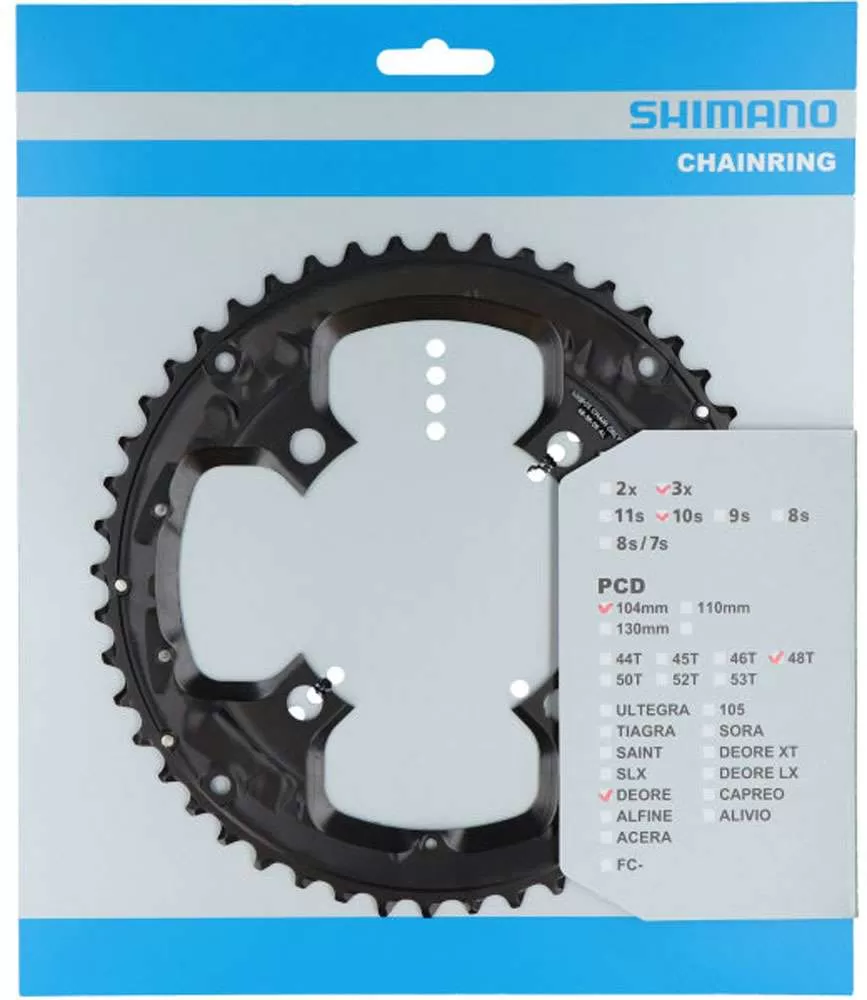 SHIMANO PREVODNIK FC-T6010 48ZUBŮ,černé,4524667828068,Y1WE98010