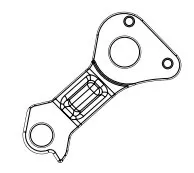 Držák přehazovačky DH-065 MERIDA