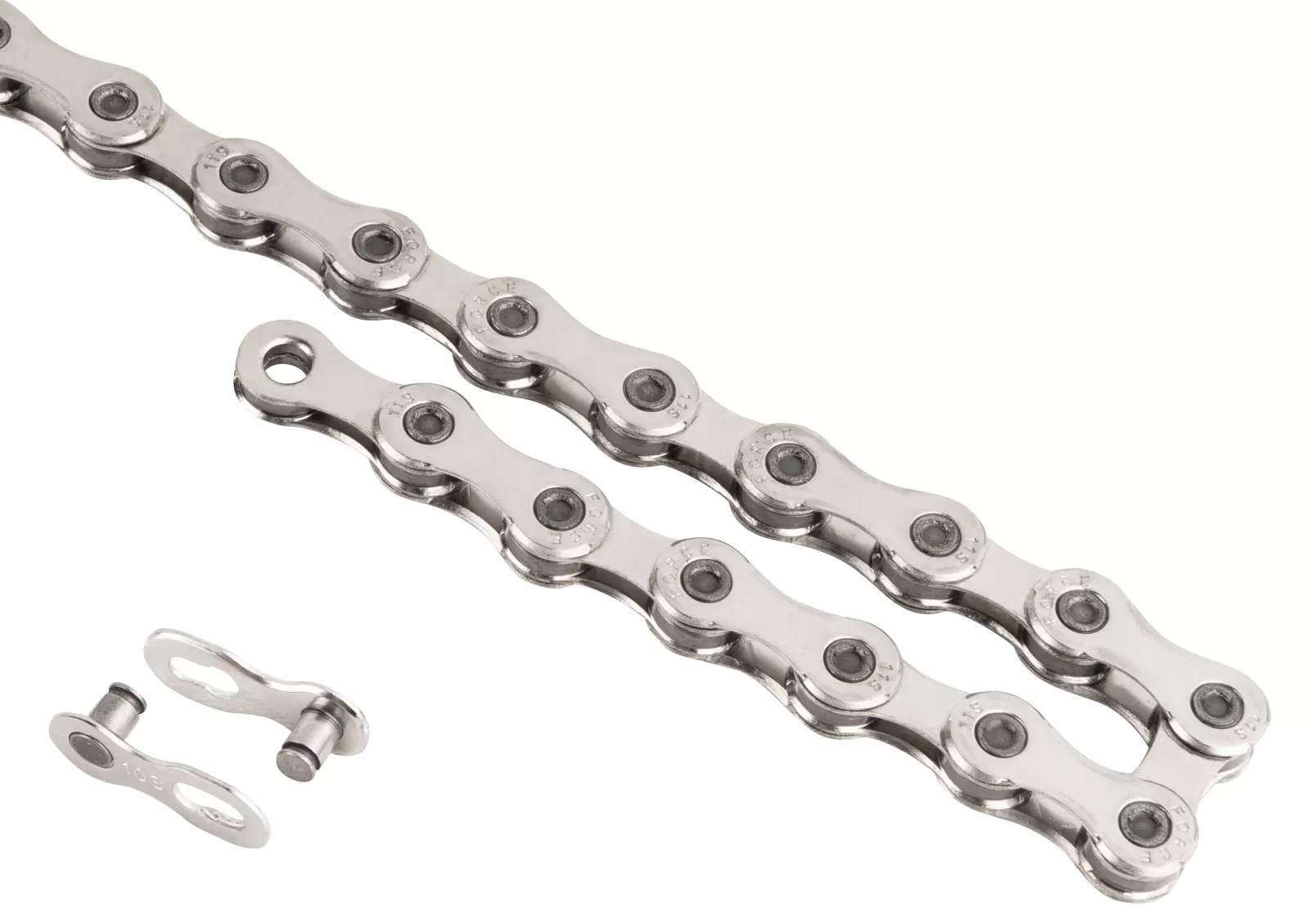 řetěz FORCE P10 E-bike 10-kolo 138 čl.celostříbr